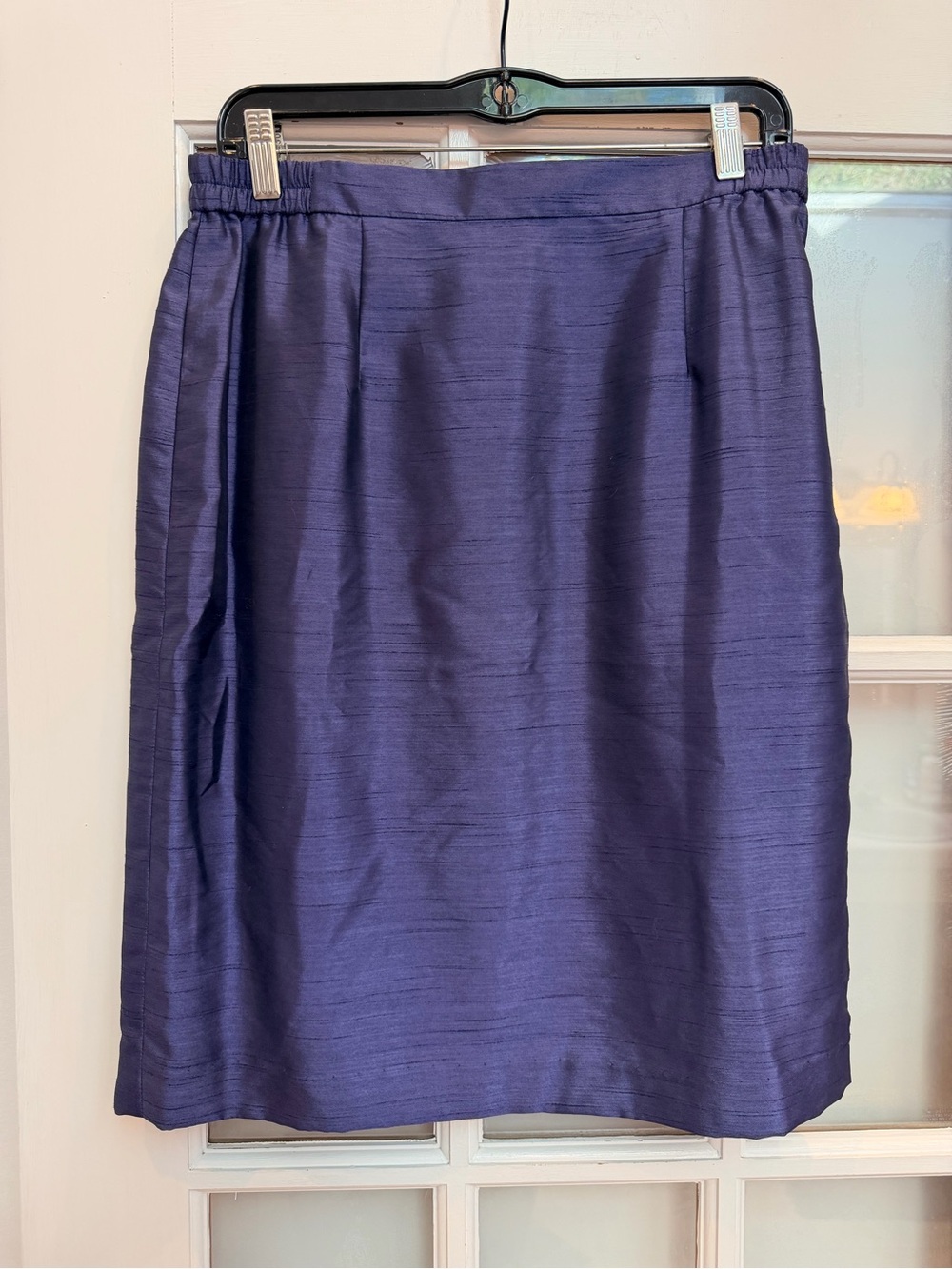 Vintage David Warren New York Chic 90’s A-Line Skirt Deep Purple Size 10 US